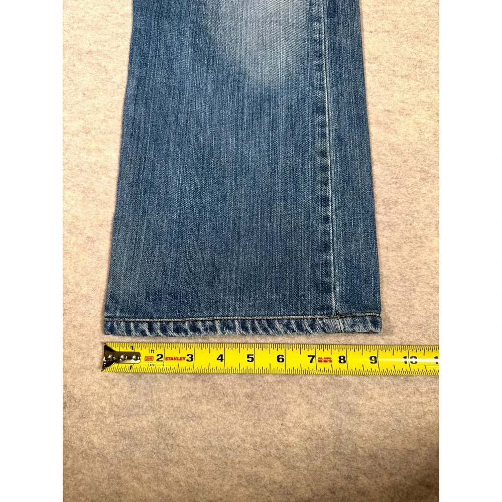 Vintage Levis 501 Authentic Straight Leg Jeans Mens 38x34 Blue Cotton Button Fly